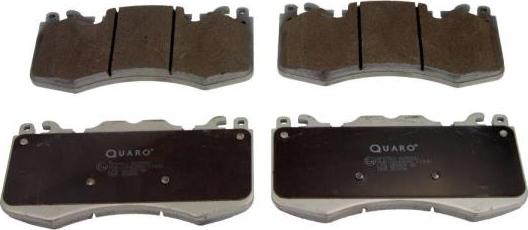 QUARO QP5763 - Brake Pad Set, disc brake autospares.lv