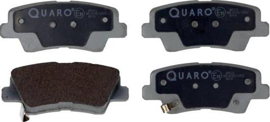 QUARO QP5713 - Brake Pad Set, disc brake autospares.lv