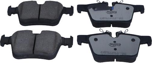 QUARO QP5781C - Brake Pad Set, disc brake autospares.lv