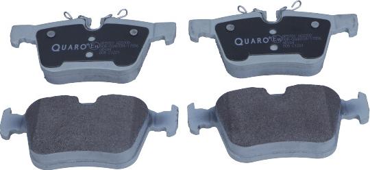 QUARO QP5781 - Brake Pad Set, disc brake autospares.lv