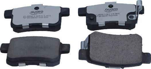 QUARO QP5782C - Brake Pad Set, disc brake autospares.lv