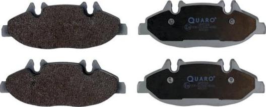 QUARO QP5728 - Brake Pad Set, disc brake autospares.lv