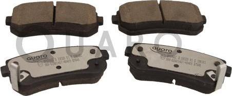 QUARO QP6986C - Brake Pad Set, disc brake autospares.lv
