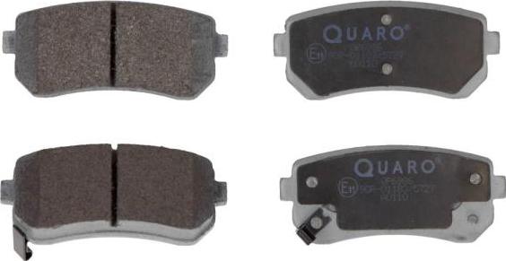 QUARO QP6986 - Brake Pad Set, disc brake autospares.lv