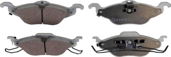 QUARO QP6444 - Brake Pad Set, disc brake autospares.lv