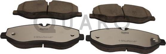 QUARO QP6459C - Brake Pad Set, disc brake autospares.lv