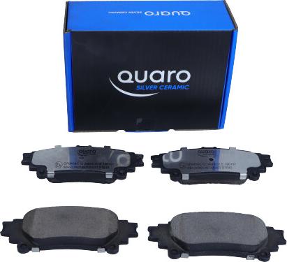 QUARO QP6454C - Brake Pad Set, disc brake autospares.lv