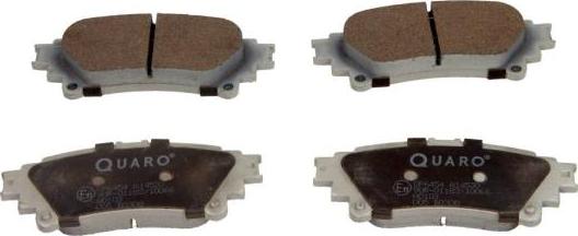 QUARO QP6454 - Brake Pad Set, disc brake autospares.lv