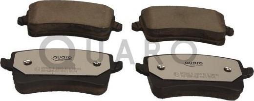 QUARO QP6566C - Brake Pad Set, disc brake autospares.lv