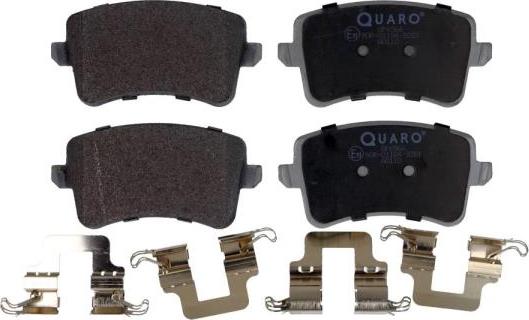 QUARO QP6566 - Brake Pad Set, disc brake autospares.lv