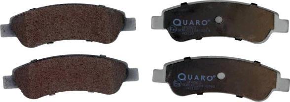 QUARO QP6563 - Brake Pad Set, disc brake autospares.lv