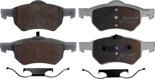 QUARO QP6600 - Brake Pad Set, disc brake autospares.lv