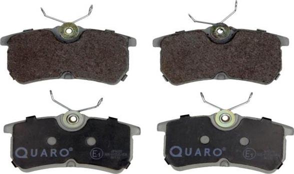 QUARO QP6689 - Brake Pad Set, disc brake autospares.lv