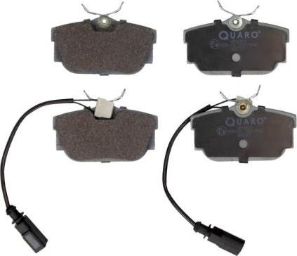 QUARO QP6081 - Brake Pad Set, disc brake autospares.lv