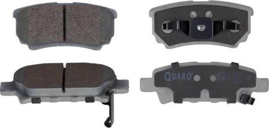 QUARO QP6028 - Brake Pad Set, disc brake autospares.lv