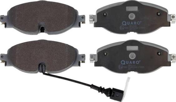 QUARO QP6148 - Brake Pad Set, disc brake autospares.lv