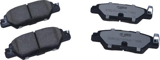 QUARO QP6118C - Brake Pad Set, disc brake autospares.lv