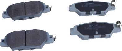 QUARO QP6118 - Brake Pad Set, disc brake autospares.lv