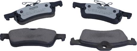 QUARO QP6172C - Brake Pad Set, disc brake autospares.lv