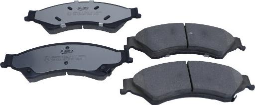 QUARO QP6823C - Brake Pad Set, disc brake autospares.lv