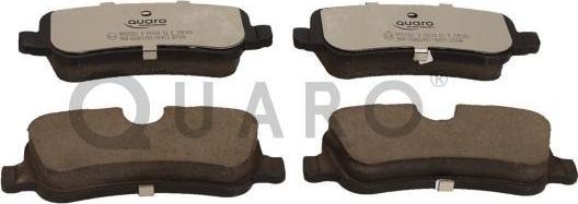 QUARO QP6292C - Brake Pad Set, disc brake autospares.lv