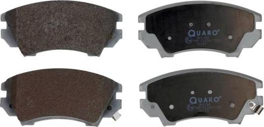 QUARO QP6789 - Brake Pad Set, disc brake autospares.lv