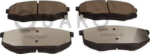 QUARO QP6784C - Brake Pad Set, disc brake autospares.lv