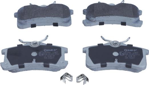 QUARO QP0966 - Brake Pad Set, disc brake autospares.lv