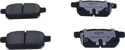 QUARO QP0961C - Brake Pad Set, disc brake autospares.lv