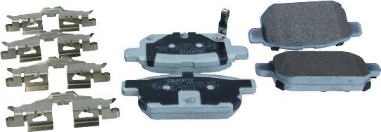 QUARO QP0961 - Brake Pad Set, disc brake autospares.lv