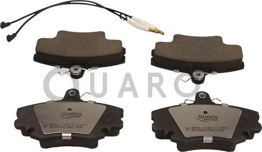 QUARO QP0910C - Brake Pad Set, disc brake autospares.lv