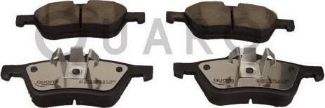 QUARO QP0427C - Brake Pad Set, disc brake autospares.lv