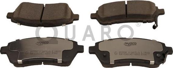 QUARO QP0558C - Brake Pad Set, disc brake autospares.lv