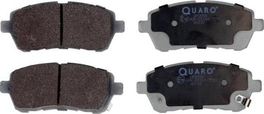 QUARO QP0558 - Brake Pad Set, disc brake autospares.lv