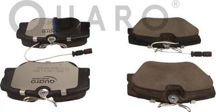 QUARO QP0552C - Brake Pad Set, disc brake autospares.lv