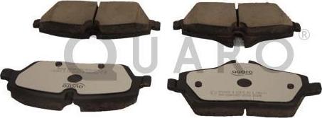 QUARO QP0640C - Brake Pad Set, disc brake autospares.lv