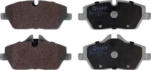 QUARO QP0640 - Brake Pad Set, disc brake autospares.lv