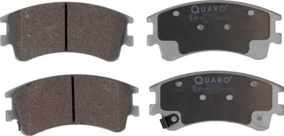 QUARO QP0655 - Brake Pad Set, disc brake autospares.lv