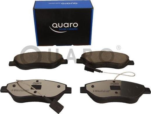 QUARO QP0614C - Brake Pad Set, disc brake autospares.lv