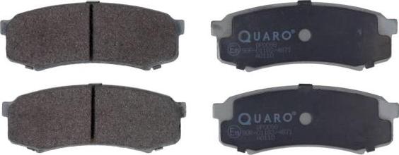 QUARO QP0098 - Brake Pad Set, disc brake autospares.lv