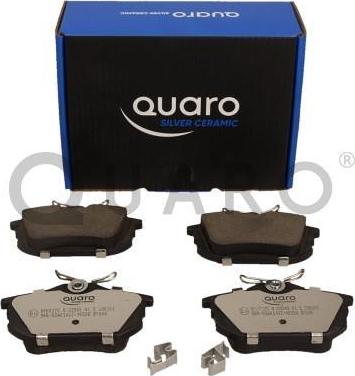 QUARO QP0027C - Brake Pad Set, disc brake autospares.lv