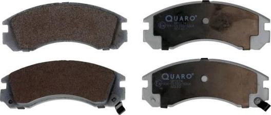 QUARO QP0174 - Brake Pad Set, disc brake autospares.lv