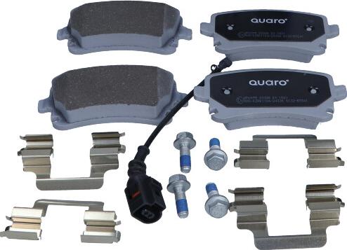 QUARO QP0895 - Brake Pad Set, disc brake autospares.lv