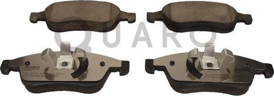 QUARO QP0827C - Brake Pad Set, disc brake autospares.lv