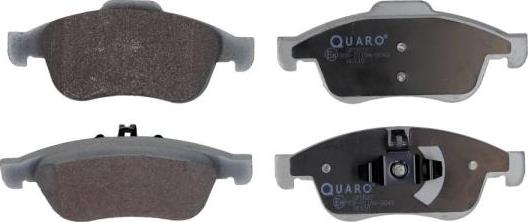 QUARO QP0827 - Brake Pad Set, disc brake autospares.lv