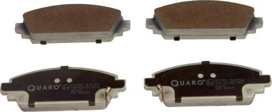 QUARO QP0355 - Brake Pad Set, disc brake autospares.lv