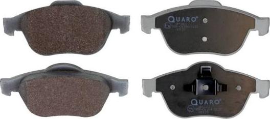 QUARO QP0383 - Brake Pad Set, disc brake autospares.lv