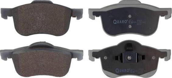 QUARO QP0201 - Brake Pad Set, disc brake autospares.lv