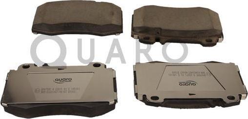 QUARO QP0759C - Brake Pad Set, disc brake autospares.lv