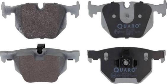 QUARO QP0762 - Brake Pad Set, disc brake autospares.lv